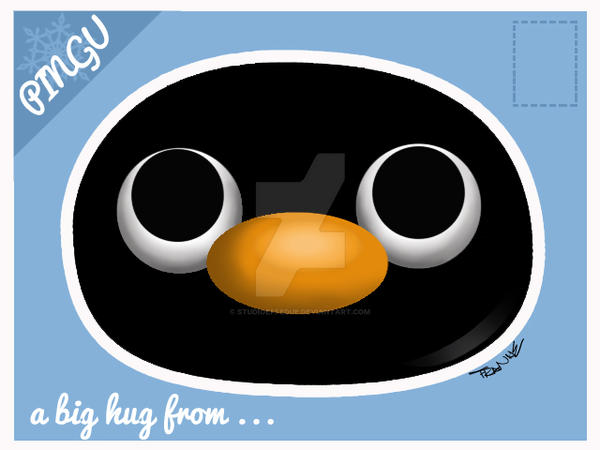 Pingu Postcard