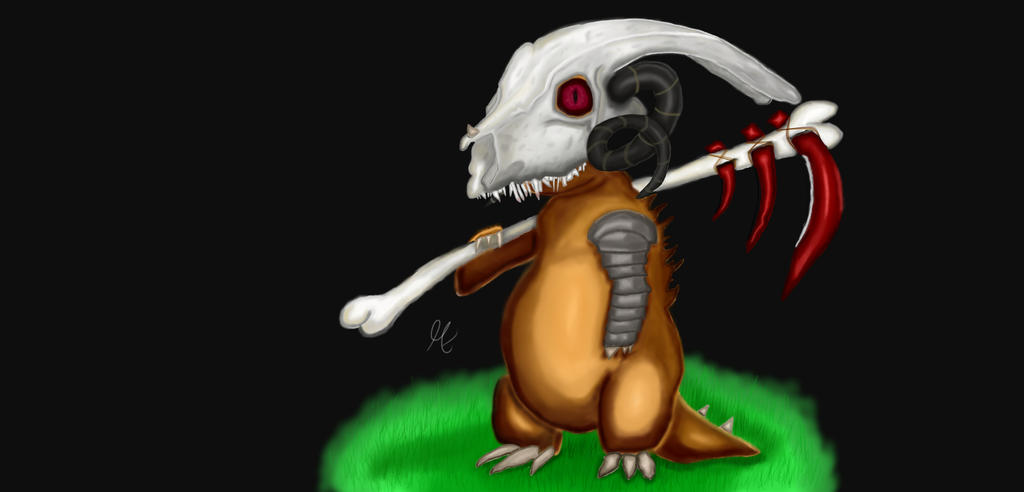 Bad ass  Pokemon 104  Tragosso / Cubone