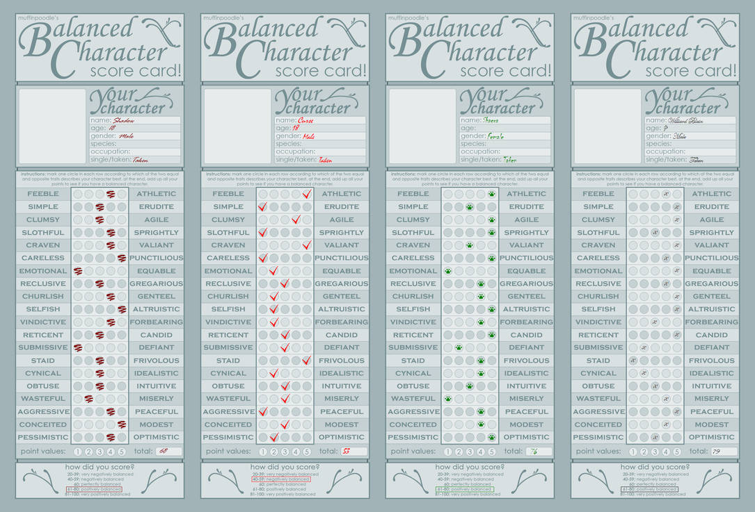 character card by shadow0666 on DeviantArt
