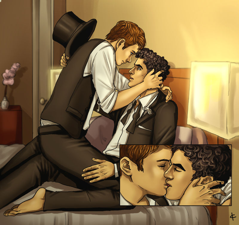 Glee FanArt: Klaine Prom2