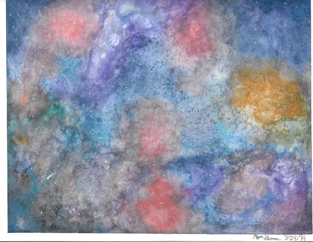 Galaxy Watercolor
