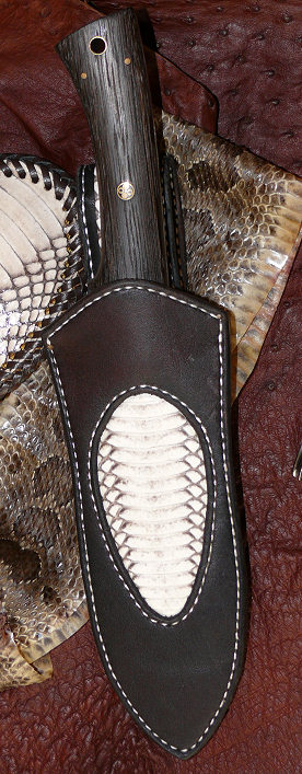 Custom knife sheath