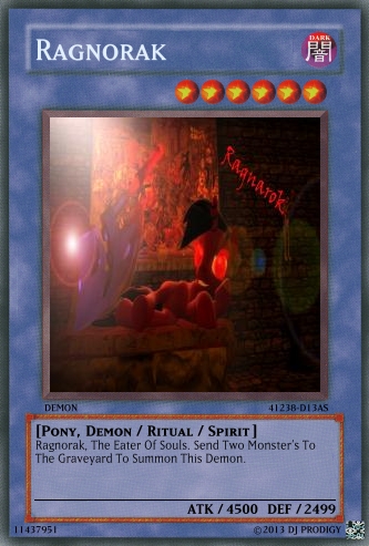 Ragnorak Yugioh Card