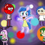 Inside Out With Cartoon Characters