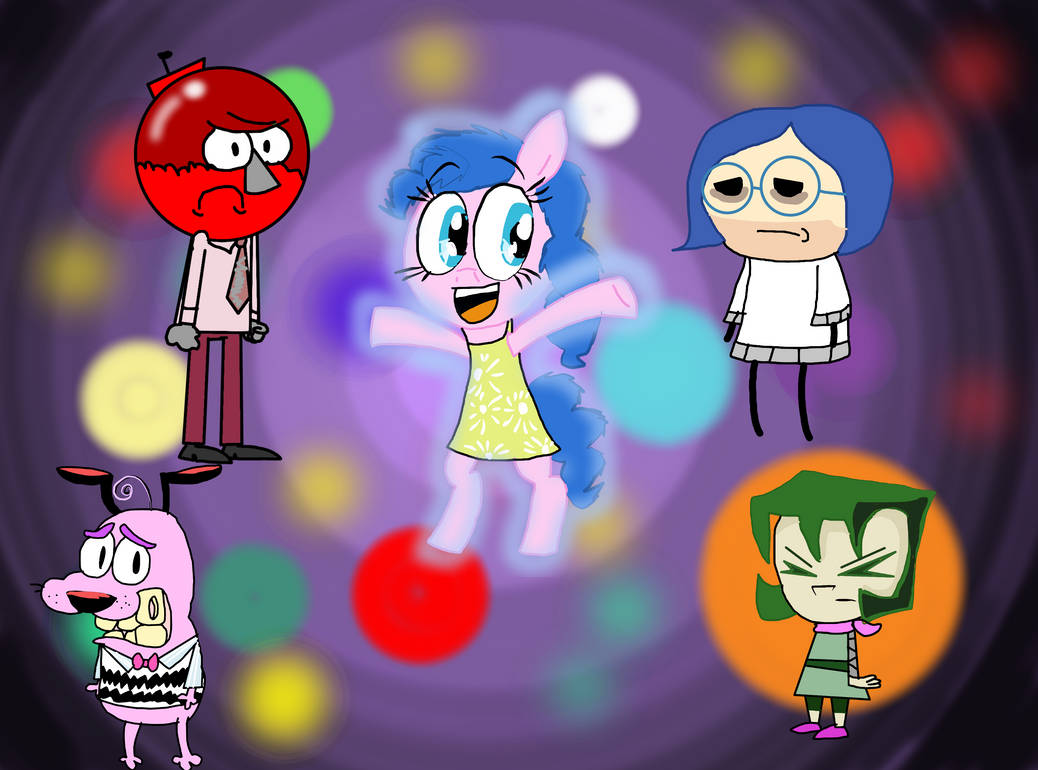 Inside Out With Cartoon Characters by K9X-Toons on DeviantArt