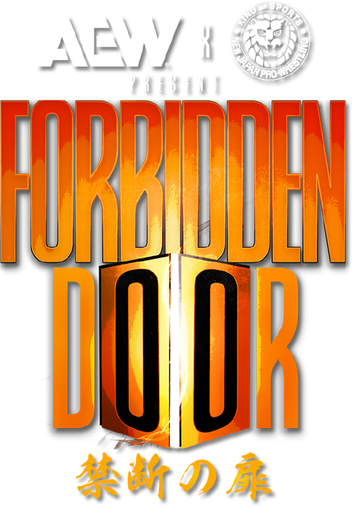 Forbidden Riots Logo AEW x NJPW Forbidden Door (2024) Logo by HellMen45 on DeviantArt