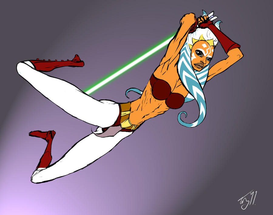 Ahsoka tano, older