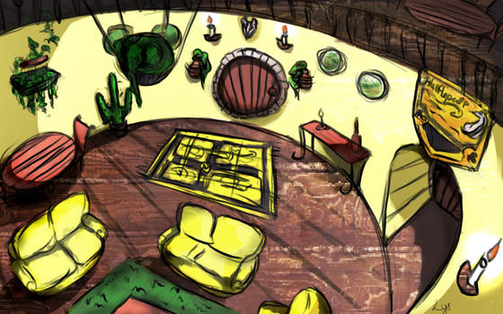 Hufflepuffs' common room