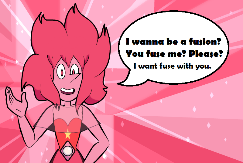 Pink Pearl fuse with you, I need you to fuse!