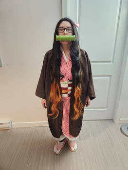 Me as Nezuko Kamado Cosplay