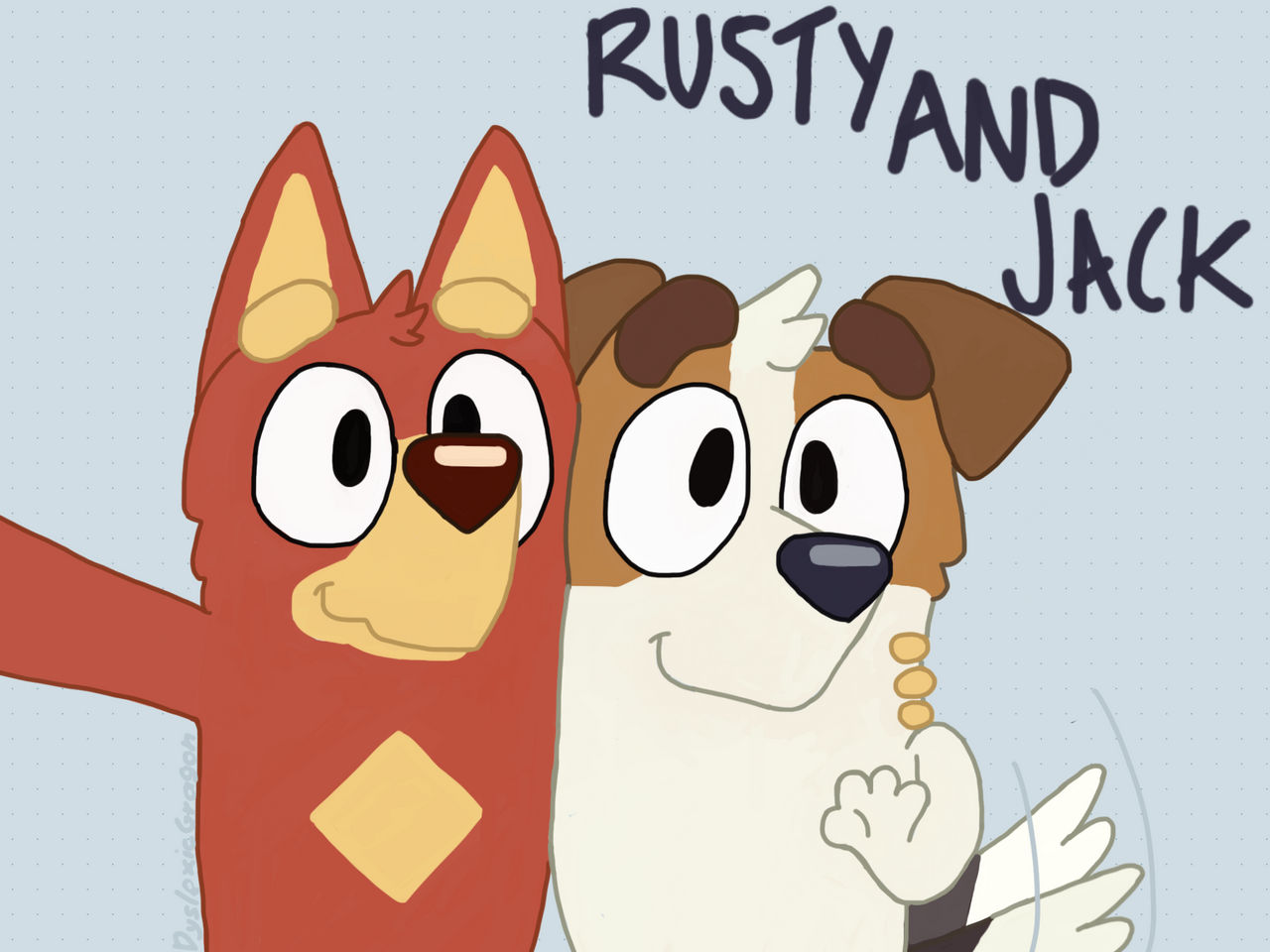 Jack and Rusty by DyslexicGragon on DeviantArt