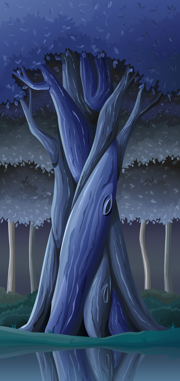 Dnd Blue Tree Blue tree by CF-Fantasy on DeviantArt