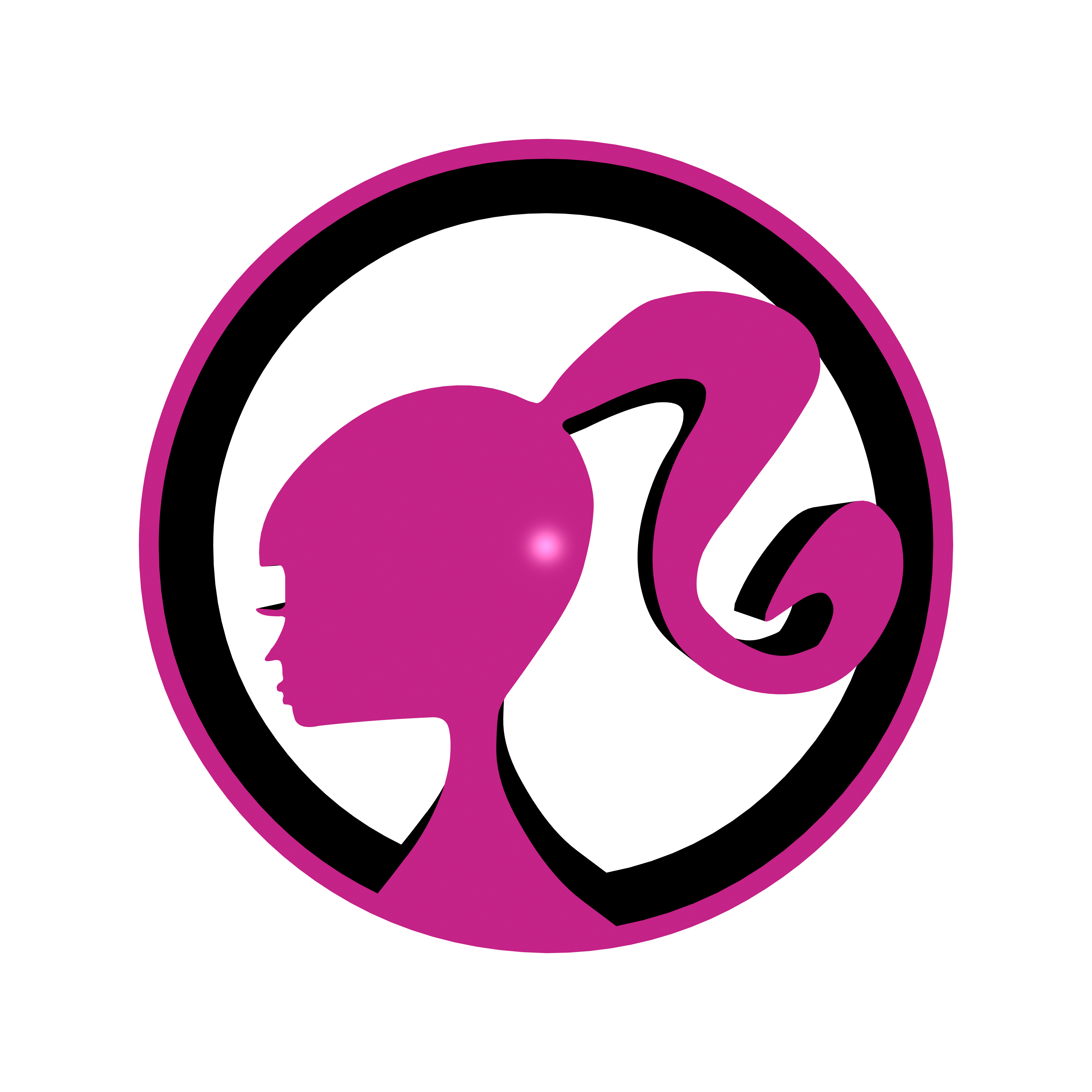 Barbie Face Logo