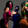 Triple Threat Edenians (Masked)