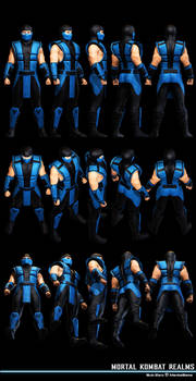 Mortal Kombat Realms|Sub-Zero, MK3 - Reference