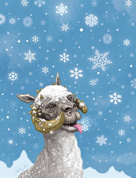 Star Wars Tauntaun Holiday Card