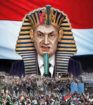 MUBARAK, Pharaoh of Egypt by McQuade