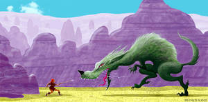 Prehistoric Red Riding Hood