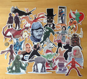 Geeky Stickers and Magnets
