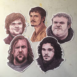 Game of Thrones Stickers and Magnets