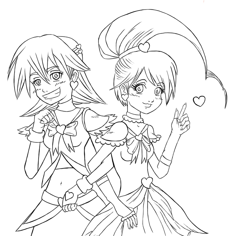 Futari wa Pretty Cure +sketch+