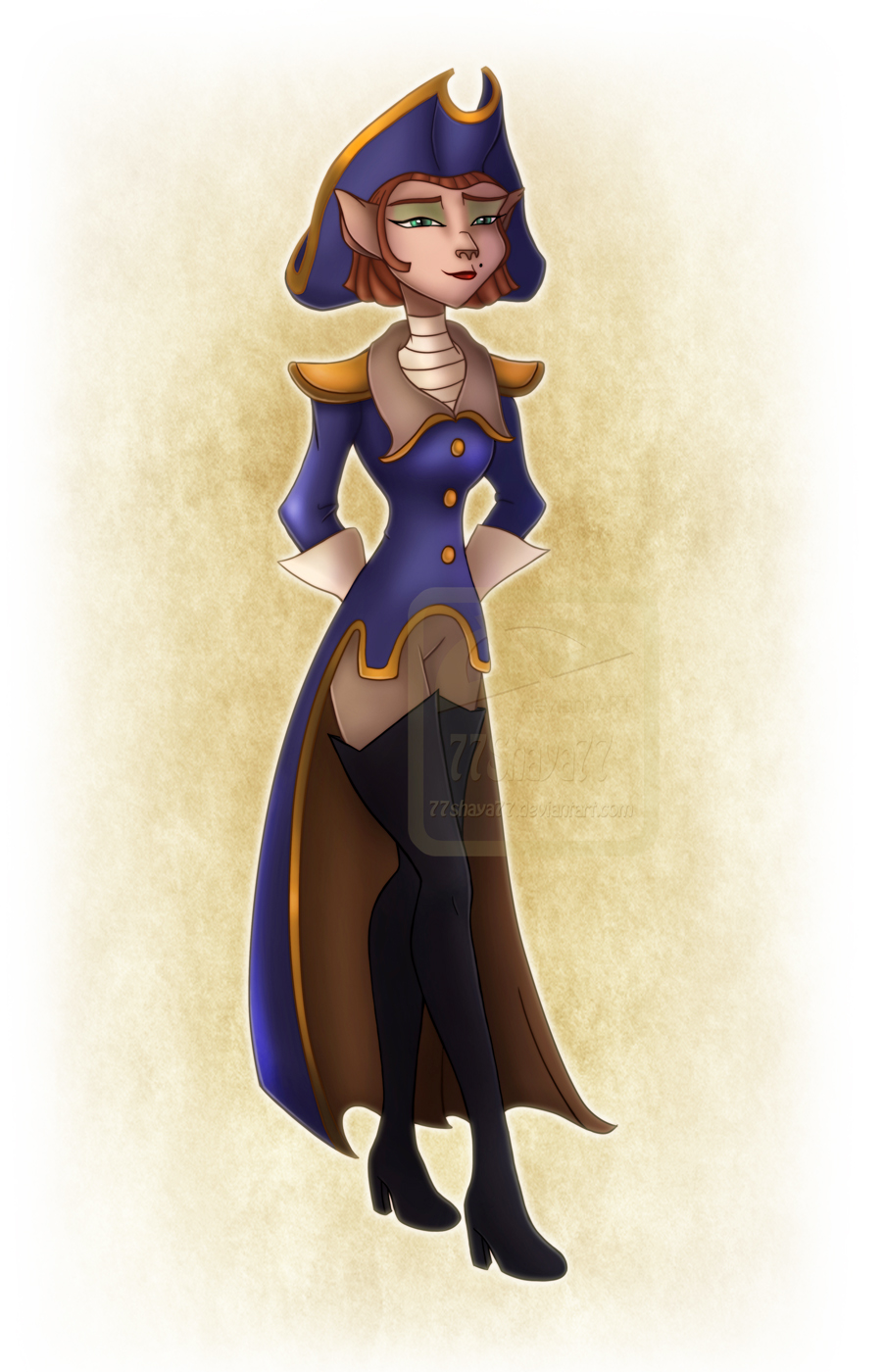 Commission: Captain Amelia