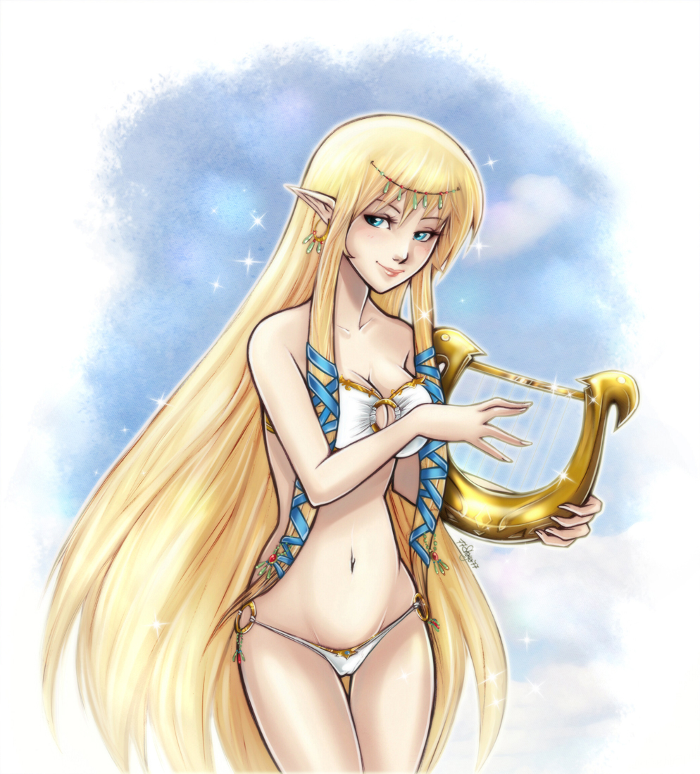 Goddess Hylia +Sexy commission+