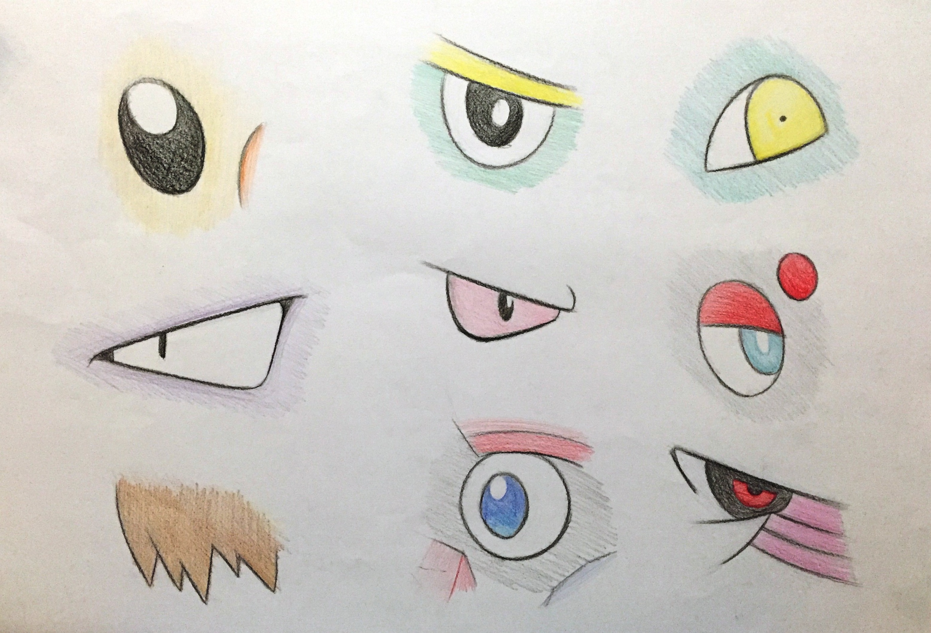 Pokemon Eyes Part 1 By Explorerbilael On Deviantart