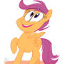 Scootaloo Doodle- MLP