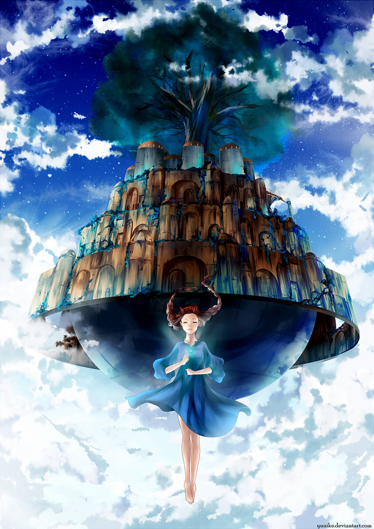 Laputa Castle In The Sky By Yuuike On DeviantArt laputa-castle-in-the-sky-by-yuuike-on-deviantart