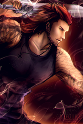 FFXV - Gladiolus by yuuike