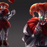 Pennywise x FNAF Circus Baby mashup [+Speepaint]