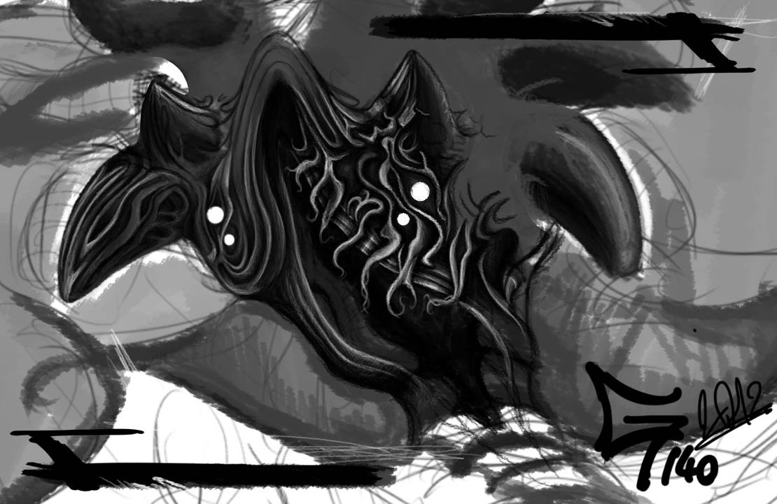 Demon Scrible Demon Concept Scribble by awesomeandepic on DeviantArt