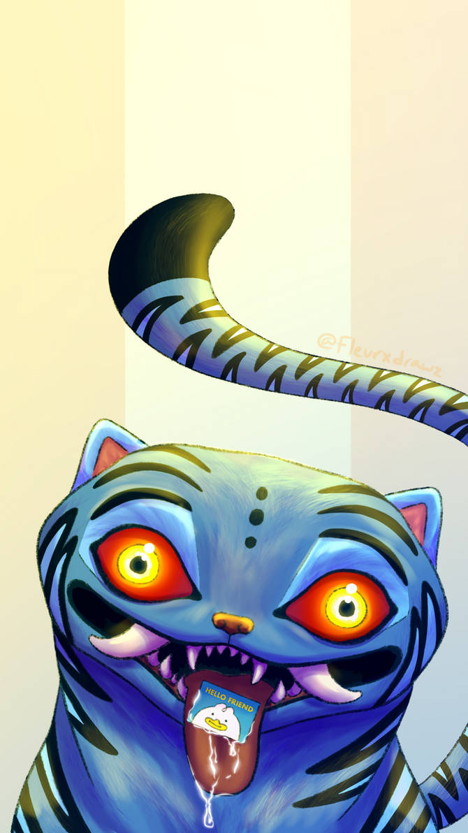 Another Derpy Tiger by xFleurxi on DeviantArt