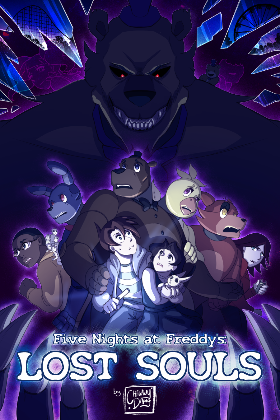 Five Nights at Freddy's: Lost Souls MAIN COVER by ChiwwyDawg on DeviantArt