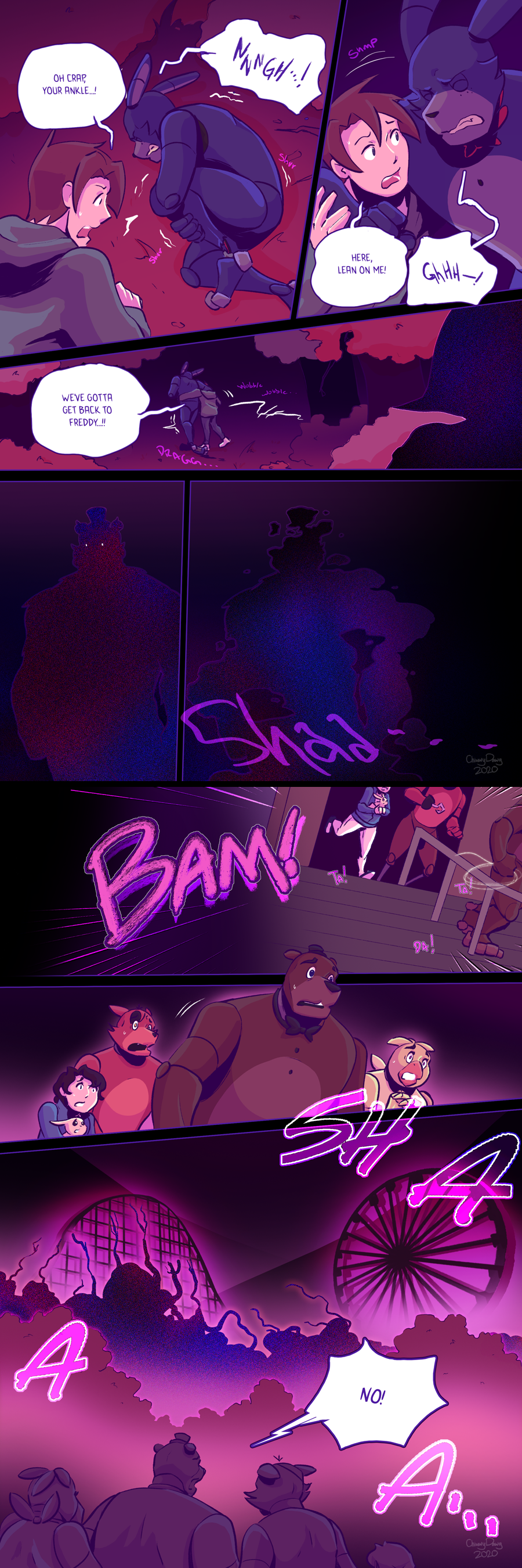 Five Nights at Freddy's: Five Souls. Page 39. Eng by LizaSakura on  DeviantArt