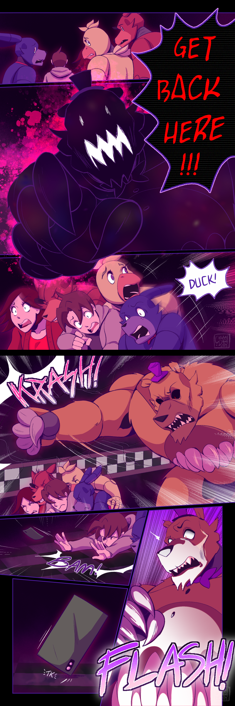 FNAF: Forgotten Memories - Ch1Pg1: by NightmareAllieCat on DeviantArt