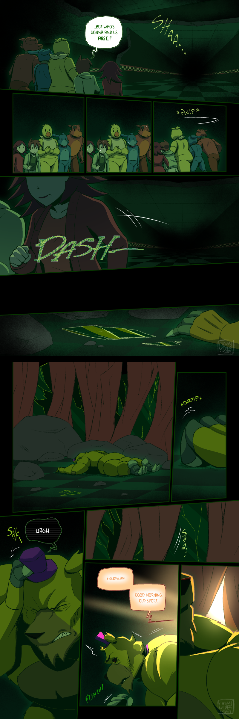 FNAF: Forgotten Memories - Ch1Pg1: by NightmareAllieCat on DeviantArt