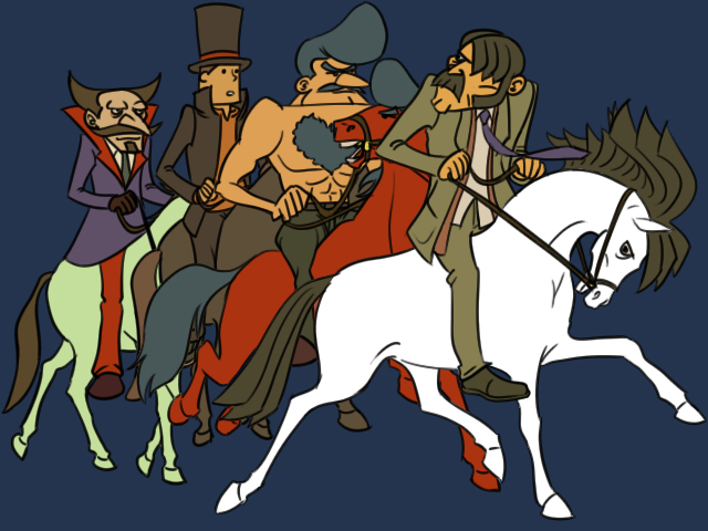 Four Horsegentlemen