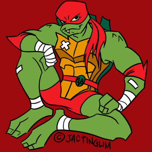 Rouph Raph RotTMNT Raph by jactinglim on DeviantArt