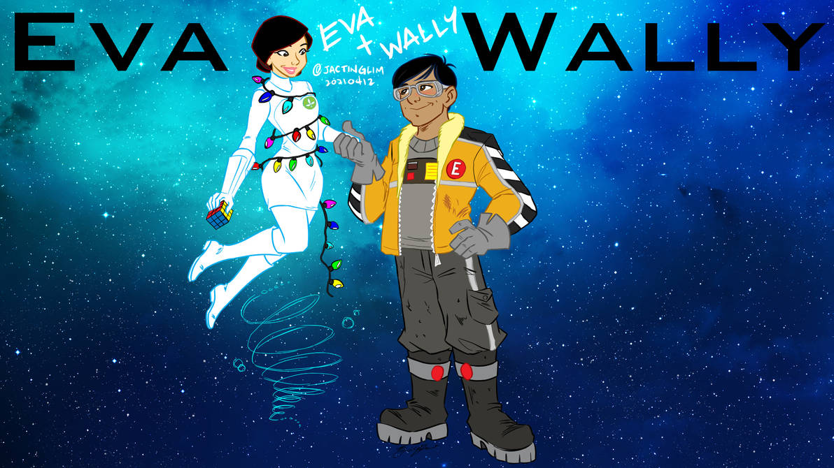 EvaWally by jactinglim on DeviantArt