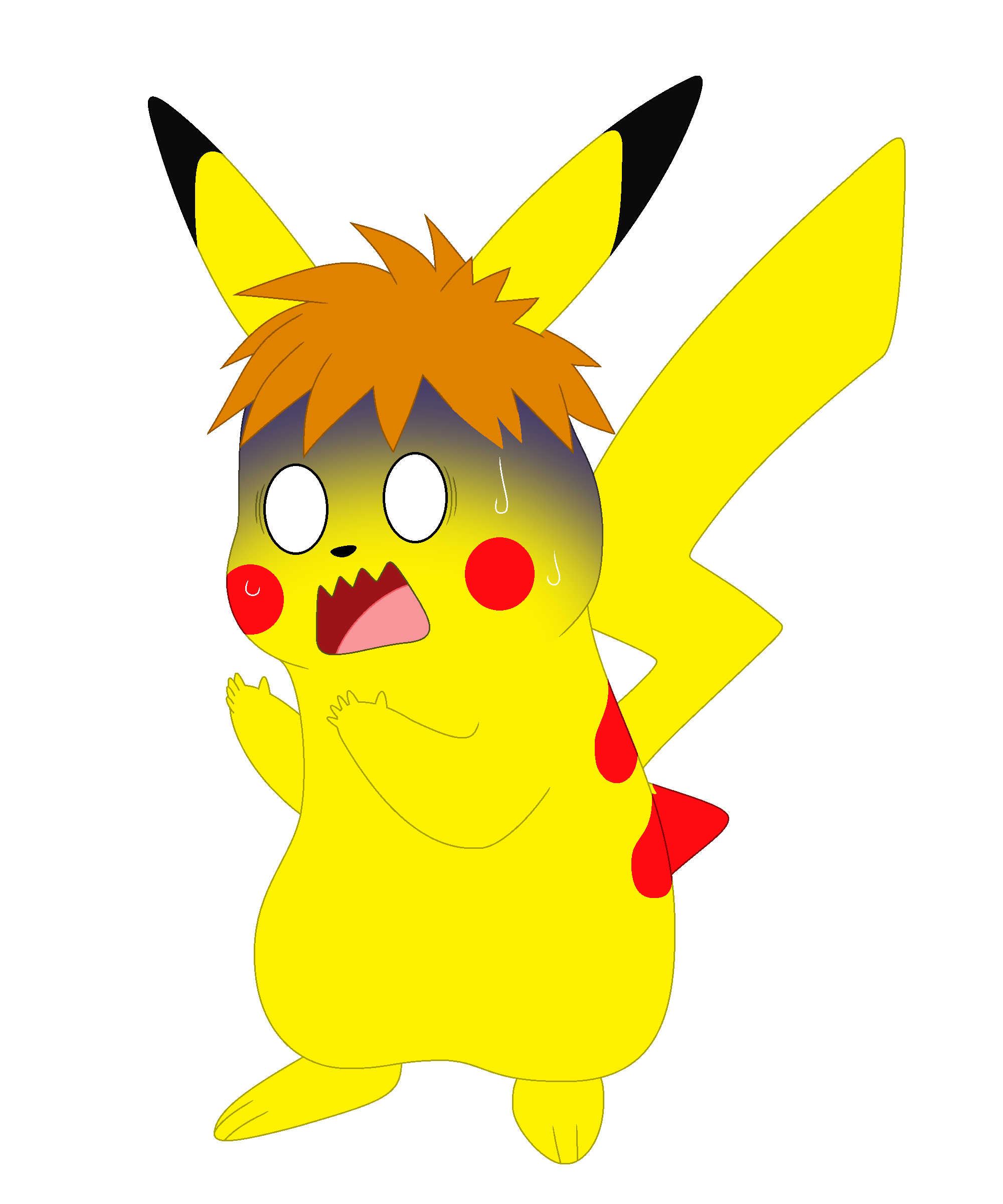 Rito turned into a Pikachu (#DATutorialPikachu) by JohnRiverrun on ...