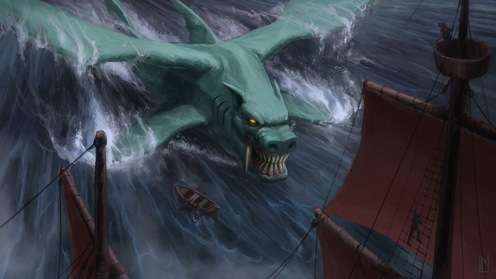 Duke Fishron By Bohrokki On DeviantArt duke-fishron-by-bohrokki-on-deviantart