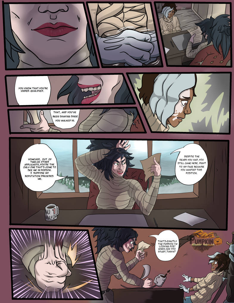 Pumpkin Online: Hiring Process (Contest Entry) by ThisJPguy