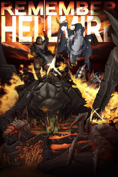 REMEMBER HELLMIRE - Helldivers 2 Poster