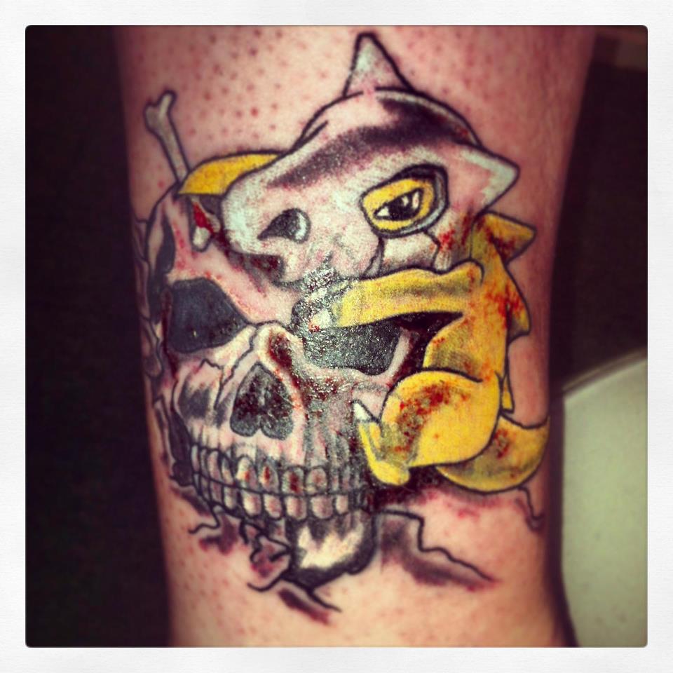 Cubone Tattoo, On Ankle by TheSecondAvenger on DeviantArt
