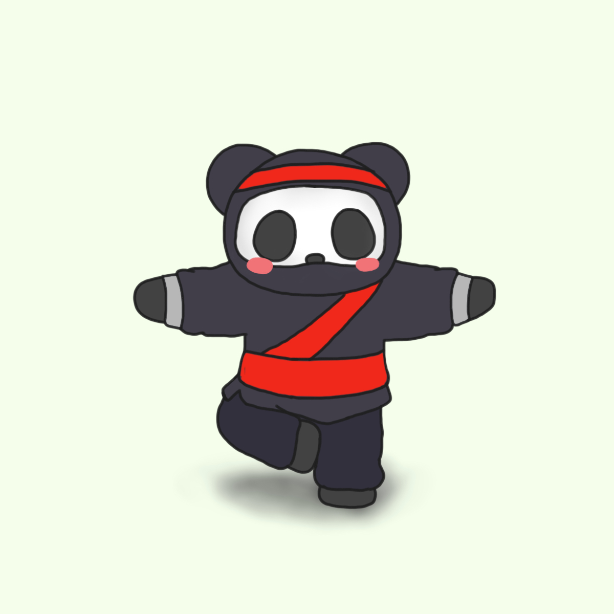 clumsy Ninja Panda! by Jpandakuma on DeviantArt clumsy Ninja Panda! by Jpandakuma on DeviantArt