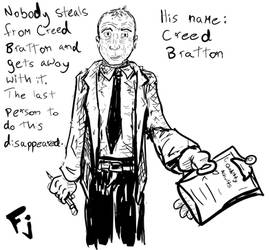 The Office - Creed Bratton by FunkyJupiter