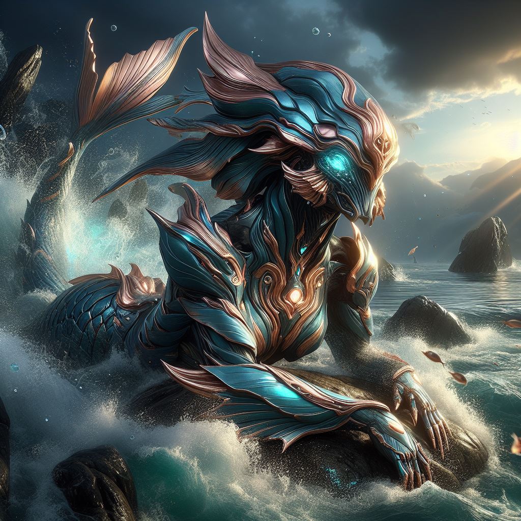 Magindara Graphics Magindara, Man-eating Mermaids Power Armor (2) by aljosterone on DeviantArt