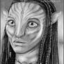 Neytiri Avatar BW